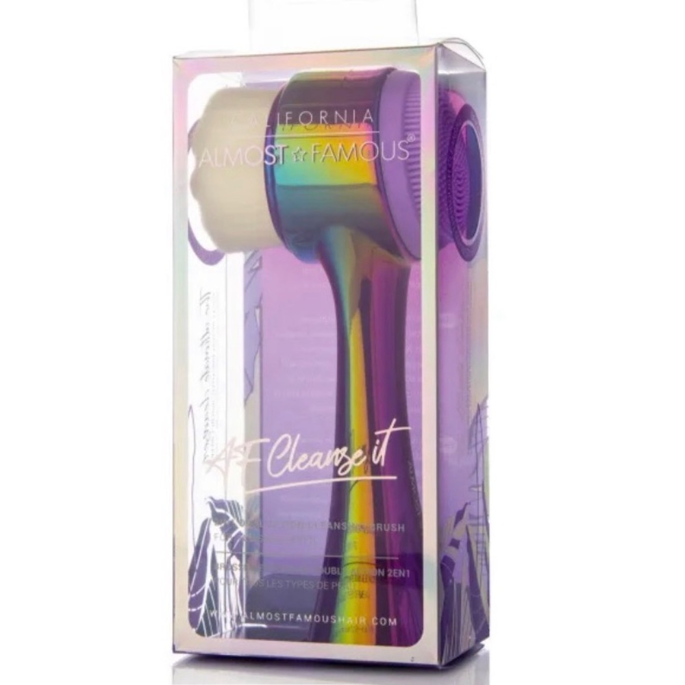 NIB Almost Famous “Clean Freak” Facial 2-in-1 Exfoliating Skin Cleaner